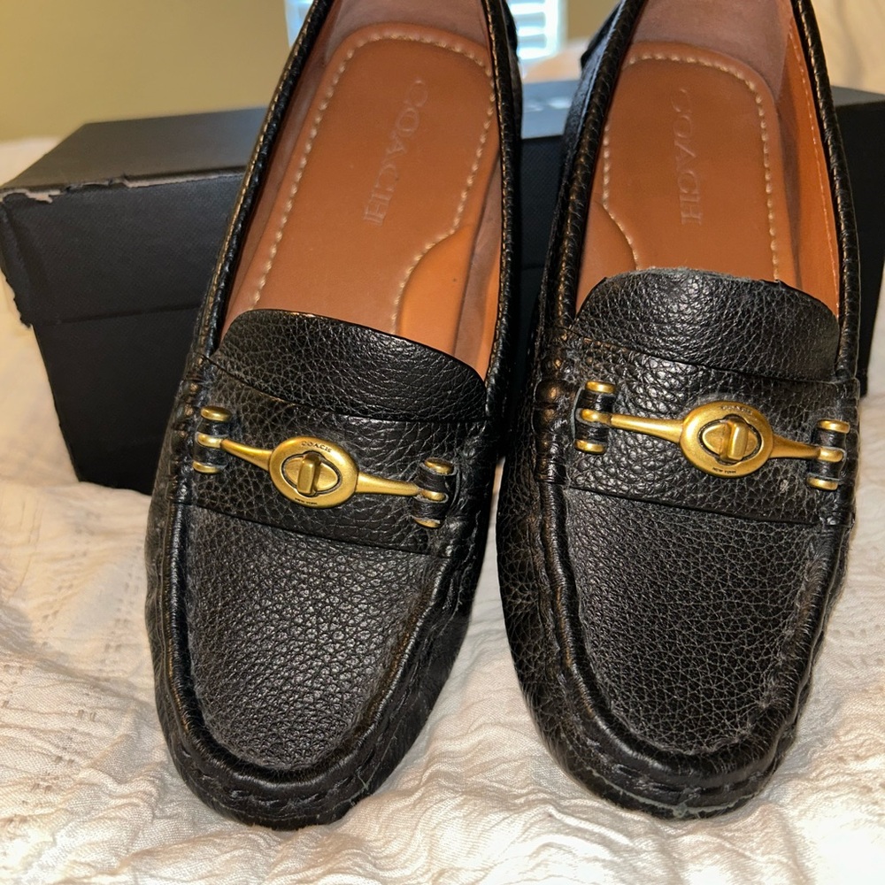 Coach Black Crosby Driver Turnlock